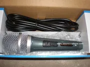 Weymic dynamic wired microphone with cable packed in its retail box