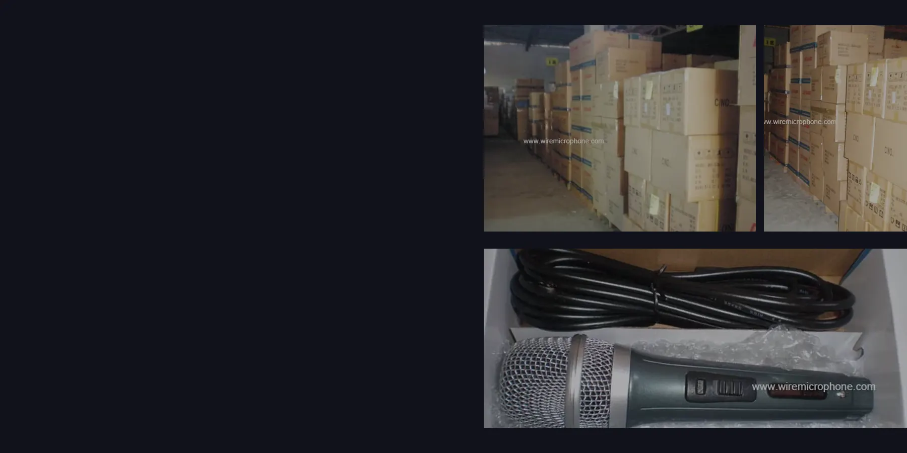 Microphone Factory China — Hero 1