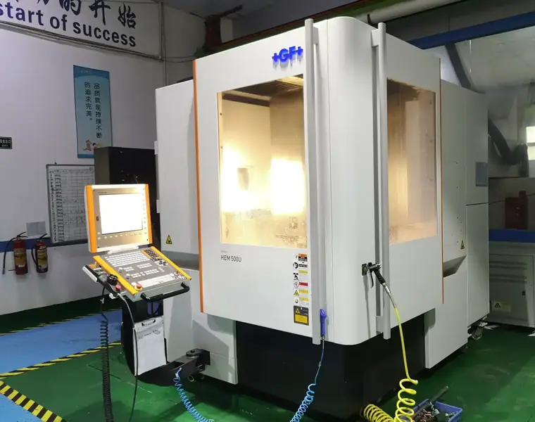 Precision machining centre in the Wisdom Industrial production area