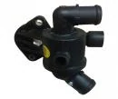 Thermostat Assembly for VW & Audi OEM 03L121111S for Audi, thermostat housing assembly shown on a white background