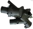 Thermostat Assembly for Ford OEM 1681993 for Ford, thermostat housing assembly shown on a white background