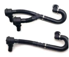 Turbo Charger Hose for BMW OEM 13717594721 13717571352 for BMW, turbo and intercooler hose shown on a white background