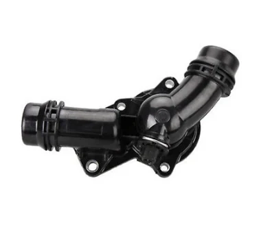 Coolant Thermostat Housing Assembly for BMW 11532247019 for BMW, thermostat housing assembly shown on a white background