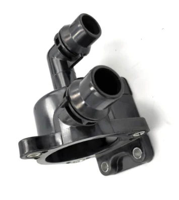 Coolant Thermostat Housing Assembly for BMW 11517572859 for BMW, thermostat housing assembly shown on a white background