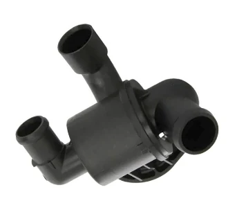 Coolant Thermostat Housing Assembly for VW & Audi 03L121111AB for Audi, thermostat housing assembly shown on a white background