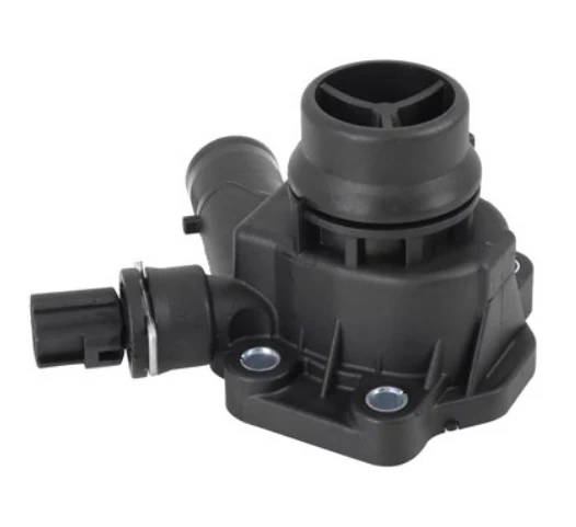 Coolant Thermostat Housing Assembly for VW & Audi 31355151 for Audi, thermostat housing assembly shown on a white background