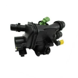 Thermostat Assembly for Opel Vauxhall 3639916 for Opel, thermostat housing assembly shown on a white background
