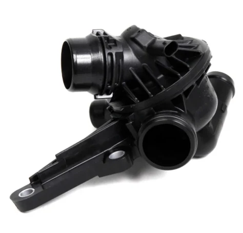 Coolant Thermostat Housing Assembly for BMW 11537600584 for BMW, thermostat housing assembly shown on a white background
