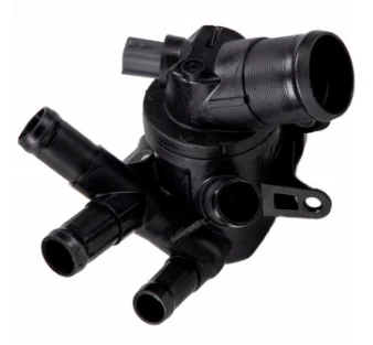 Coolant Thermostat Housing for Mercedes-Benz A2822030075 for Mercedes-Benz, thermostat housing assembly shown on a white background