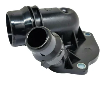 Coolant Thermostat Housing Assembly for BMW 11518516206 for BMW, thermostat housing assembly shown on a white background