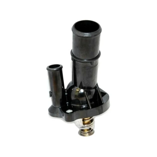 Coolant Thermostat Housing Assembly for Volvo 30757408 for Volvo, thermostat housing assembly shown on a white background