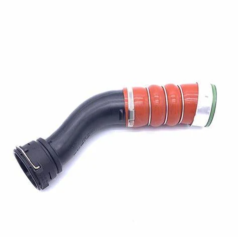 Intercooler Hose Pipe for BMW OEM 13717583716 for BMW, turbo and intercooler hose shown on a white background