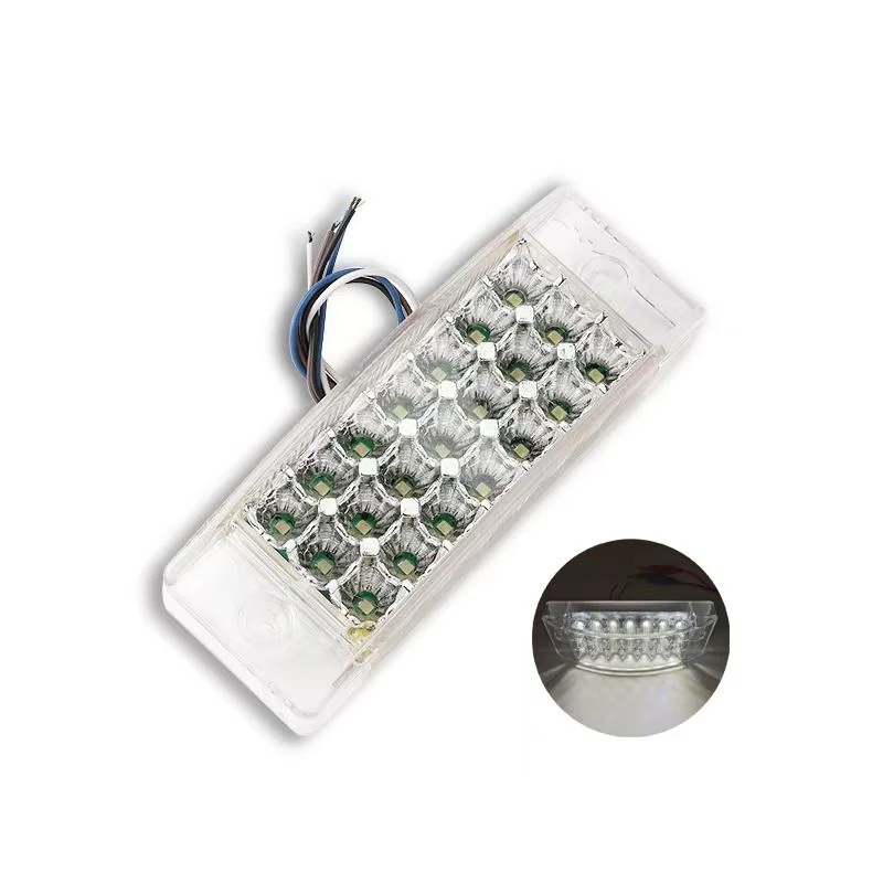 21 LED multi function truck side light - angled view