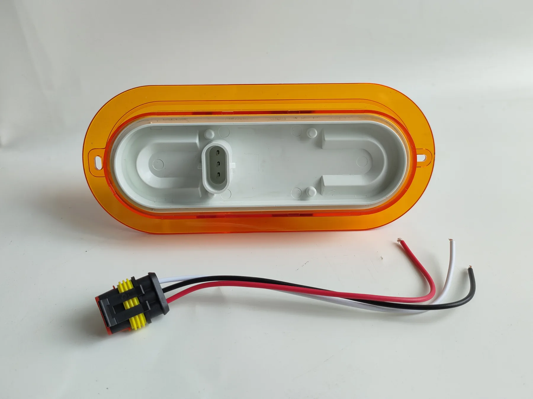 22 LED stop turn tail light with sealed 3-pin connector - mounting side