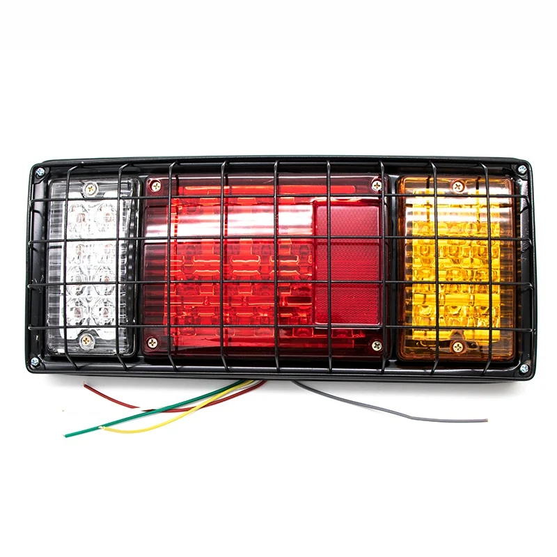 40LED universal truck tail lamp with iron net protection - product photo