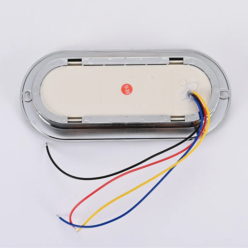 6 inch oval 16 LED stop turn tail light with multi functions - lens detail