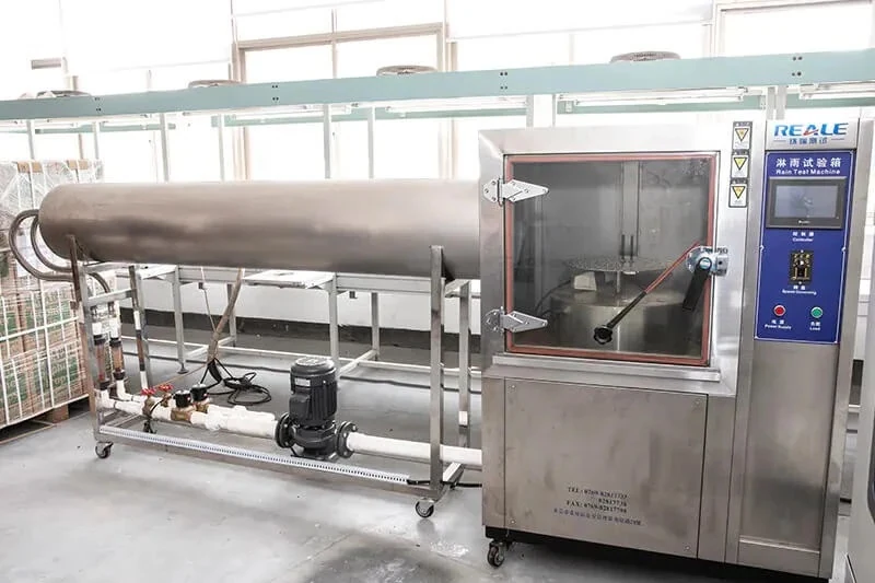 Rain test machine used for ingress protection testing