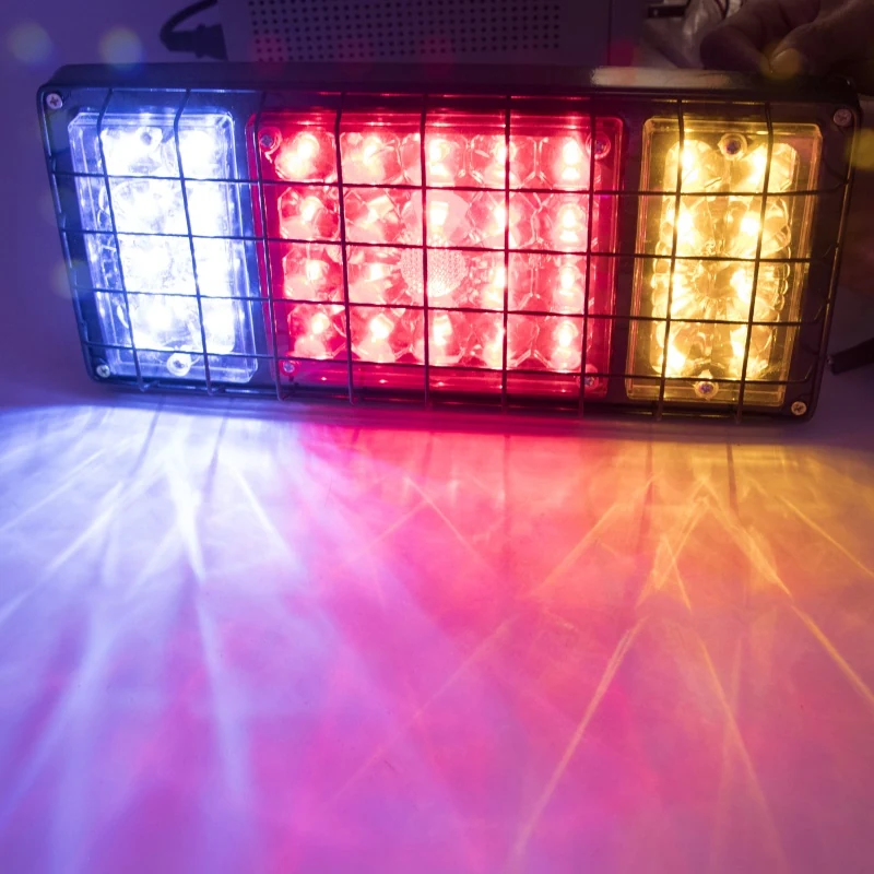 36LED combination truck rear light - mounting side