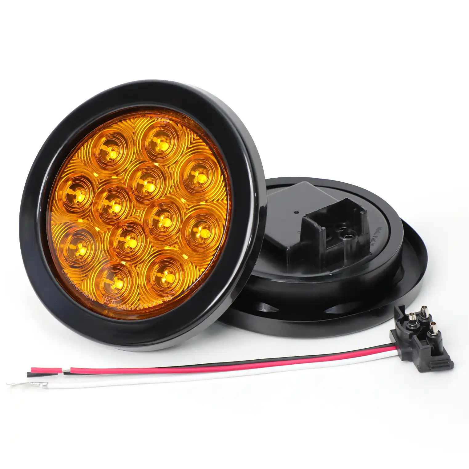 F3 Piranha 12 diodes sealed stop turn tail light - product photo