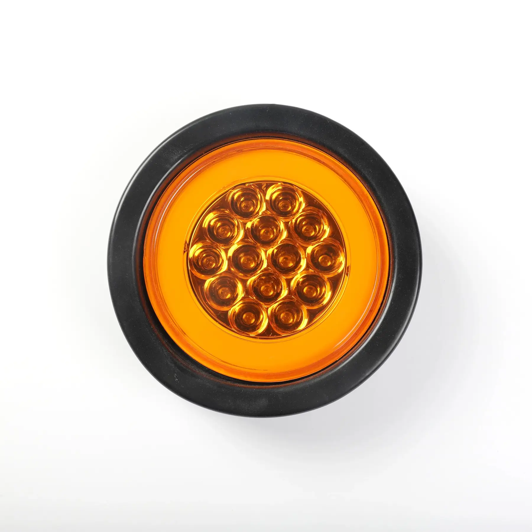 14 LED 4 inch truck stop turn tail light - product photo