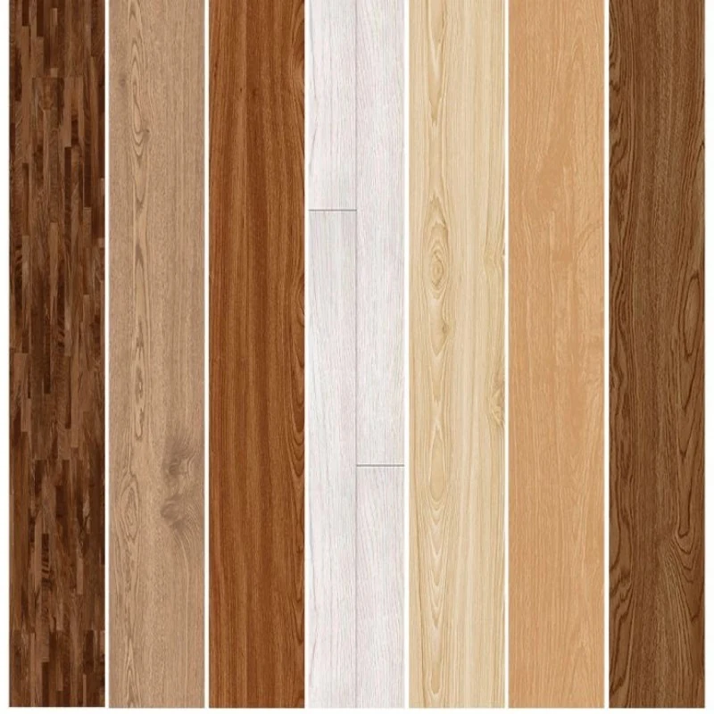 Stack of LVT flooring planks showing thickness and wear layer