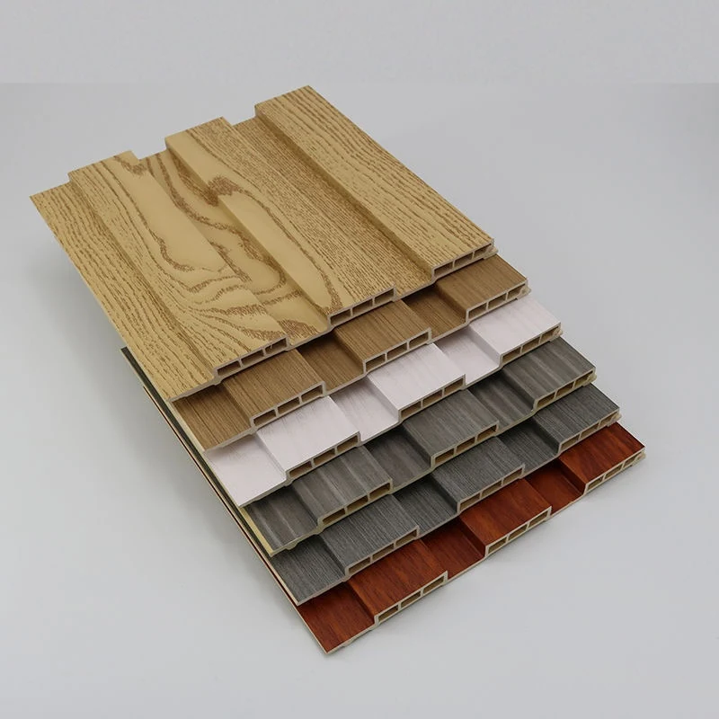 WPC interior wall panel side slot detail