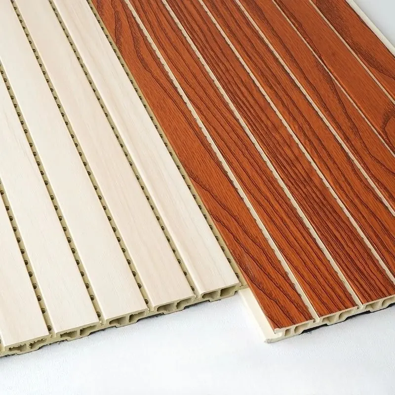 WPC interior wall panel end view showing the 12mm section