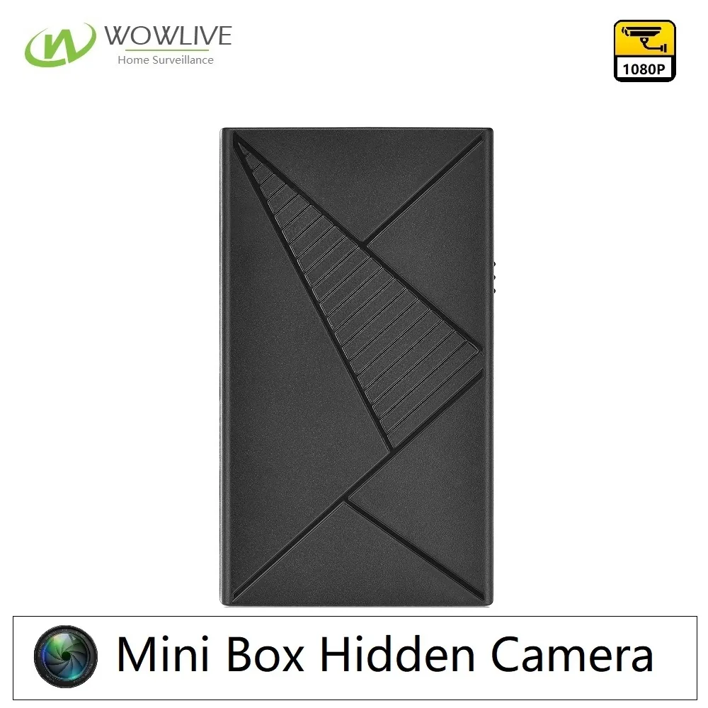 Mini Black Box Camera DVR-1080BOC side view showing the camera housing