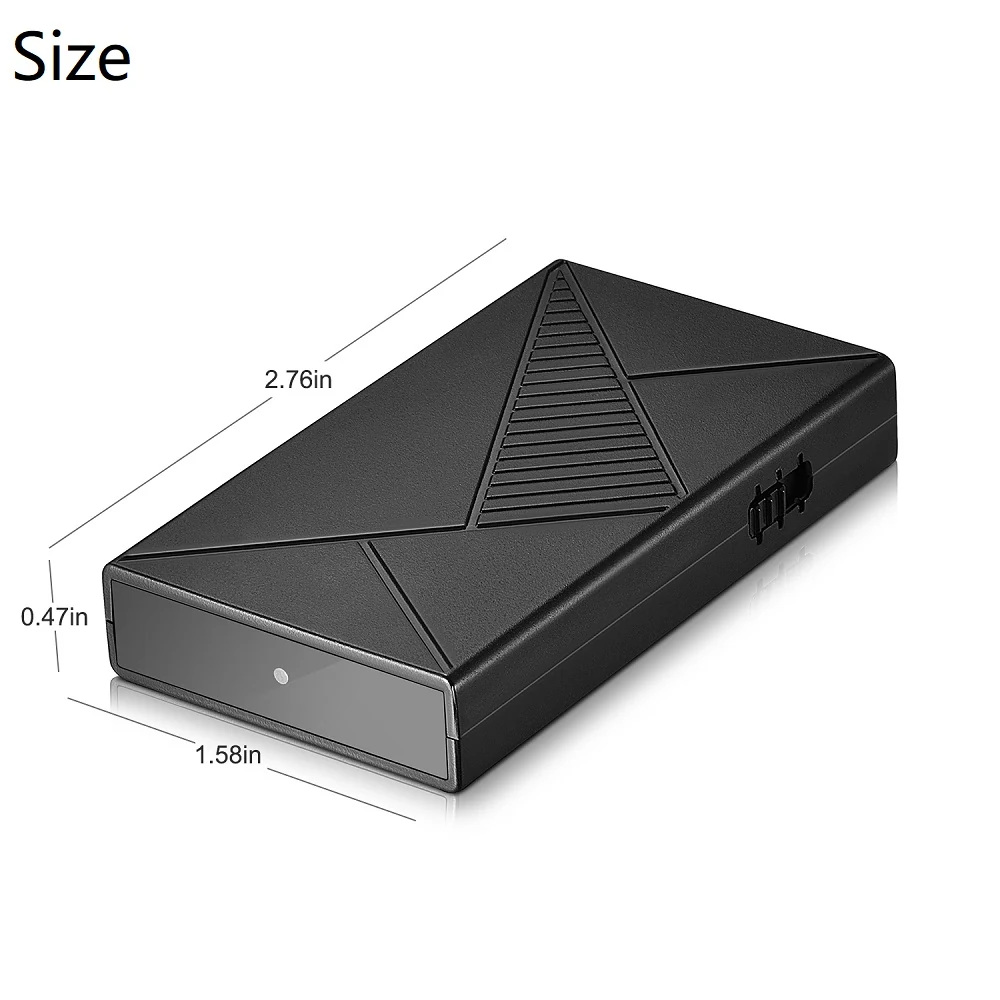 Mini Black Box Camera DVR-1080BOC shown in a room setting