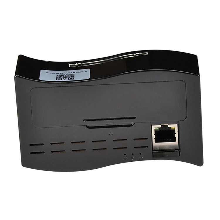Wide Angle WiFi Alarm Clock Camera WF-1080SAC detail view of the lens and controls