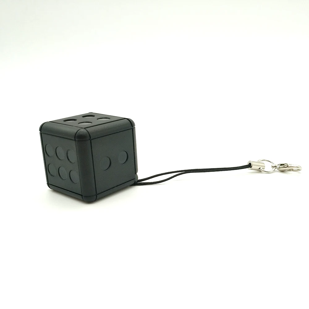 1080P Dice Mini Camera DVR-1080DIC shown from the front
