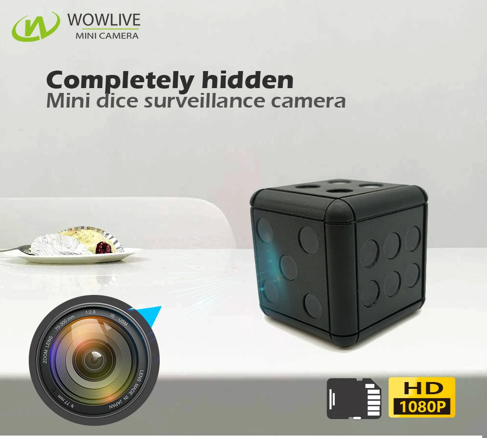 1080P Dice Mini Camera DVR-1080DIC product view 7 of 10