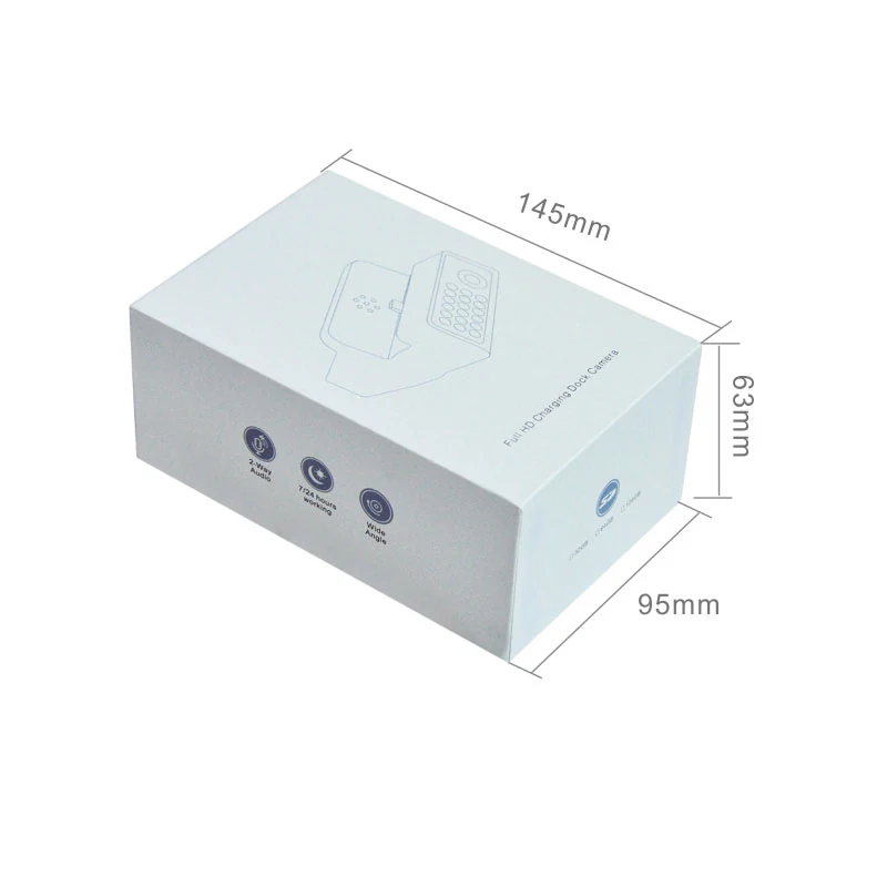 Functional Charging Dock Camera DVR-1080CDC shown from the front