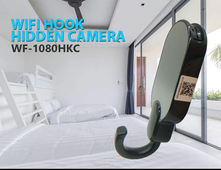 WiFi Clothes Hook Camera WF-1080HKC product view 7 of 10