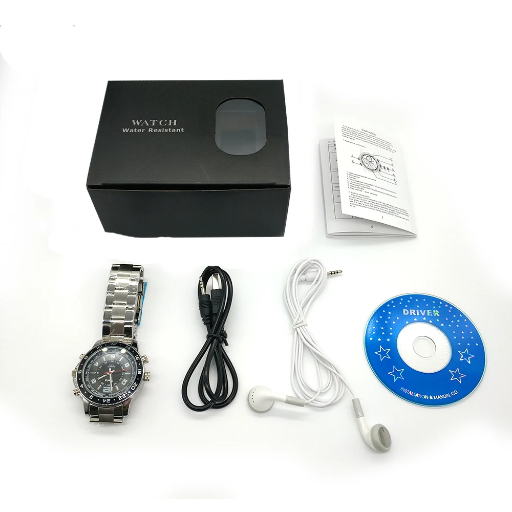 1080P Motion Detection Watch Camera DVR-1080MWC shown in a room setting