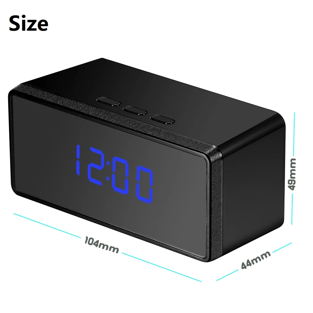 Night Vision Desk Clock Camera DVR-1080DKC product view 5 of 9