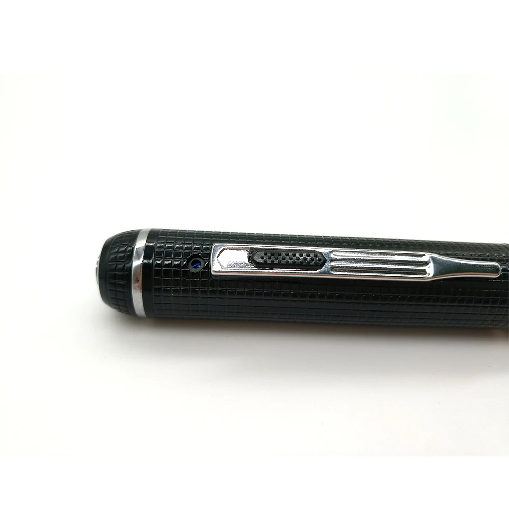 2K Resolution Pen Camera DVR-2KPNC detail view of the lens and controls