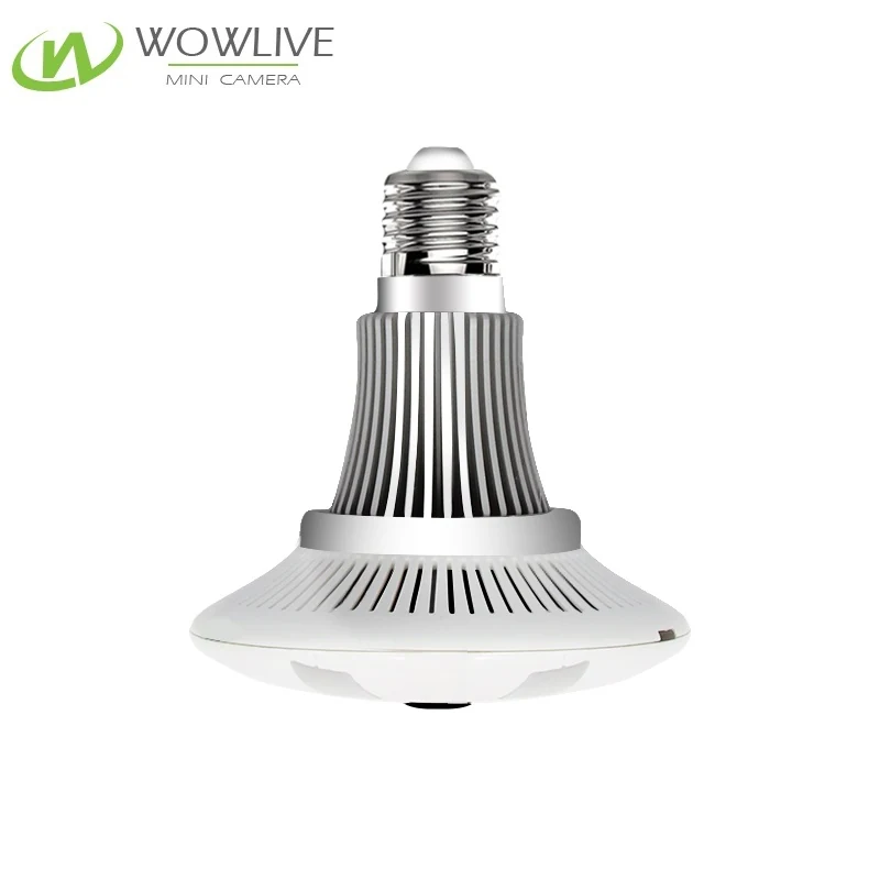 360 Panoramic Bulb Camera E27 WF-360BUB shown from the front