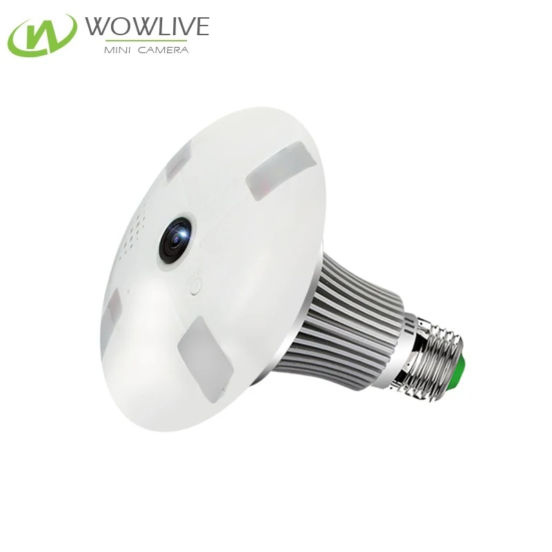 360 Panoramic Bulb Camera E27 WF-360BUB side view showing the camera housing