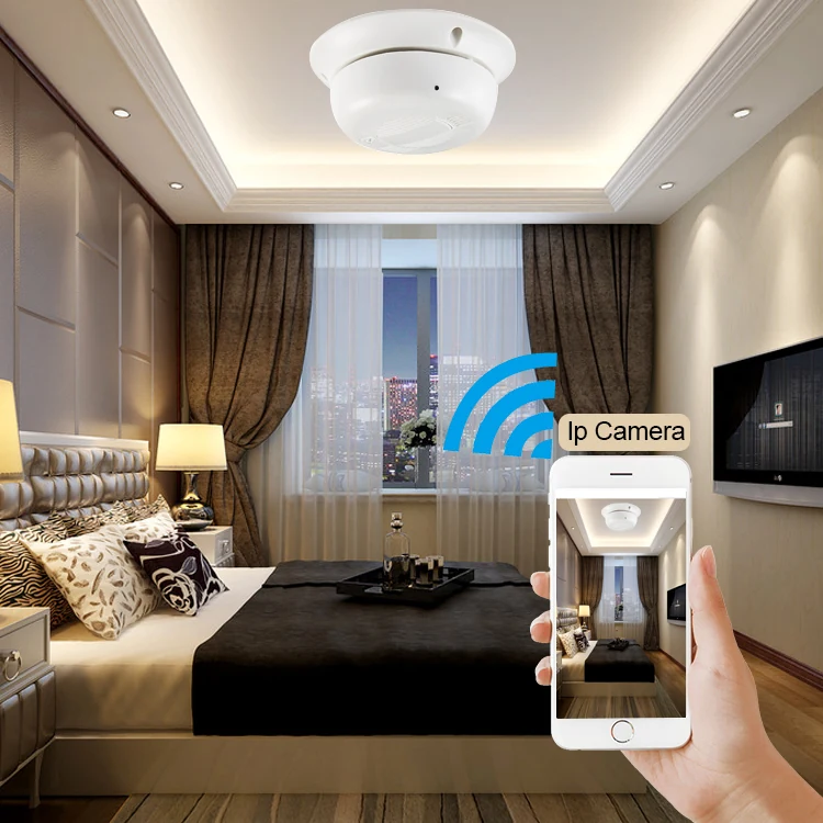Smoke Detector Style WiFi Camera WF-720SMK product view 6 of 6