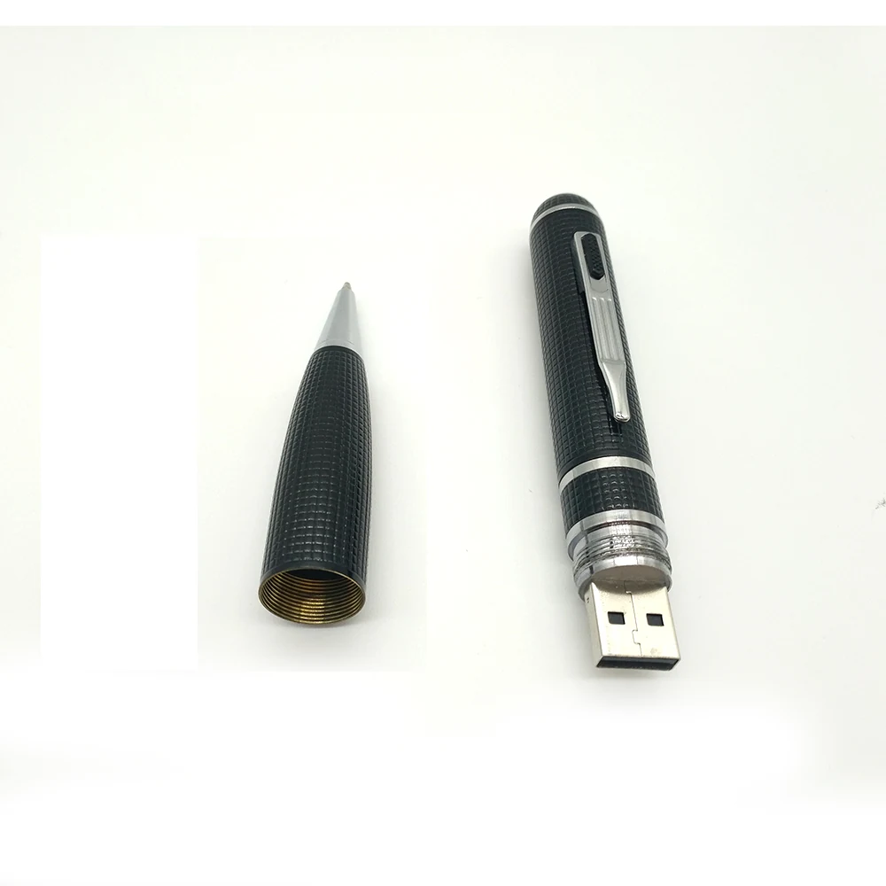Mini 1080P Pen Camera DVR-1080PVC detail view of the lens and controls
