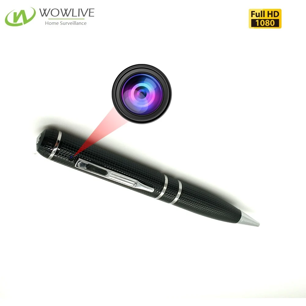 Mini 1080P Pen Camera DVR-1080PVC side view showing the camera housing