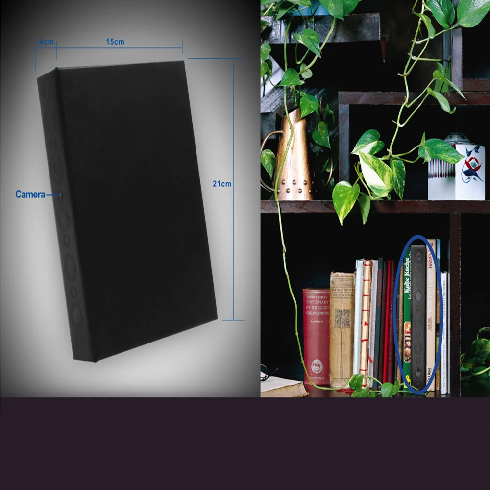 Book Style PIR Standby Camera DVR-1080BKC product view 9 of 10