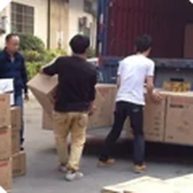 Loading for despatch by DHL, UPS, FedEx or EMS, by air or by sea.