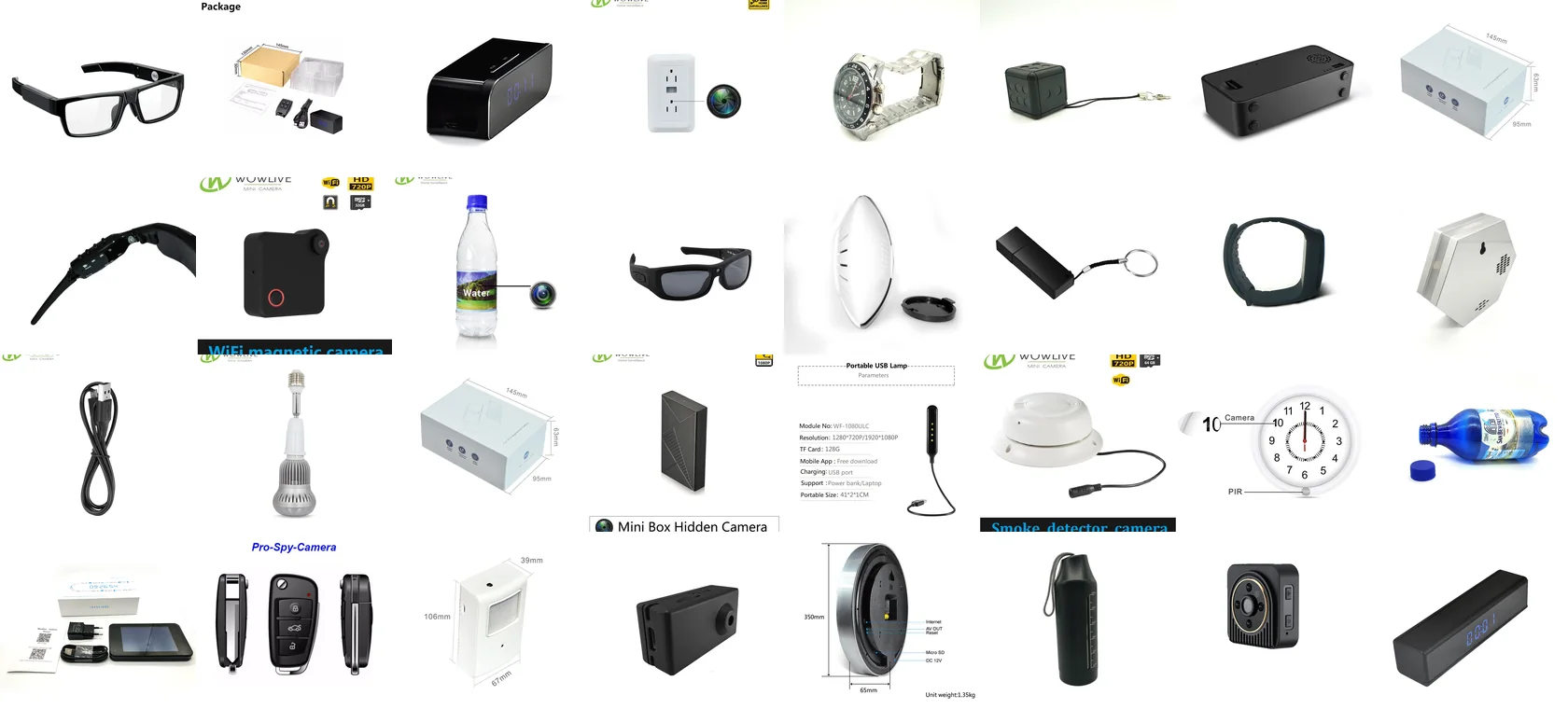 One Supplier For A Whole Covert Camera Catalogue