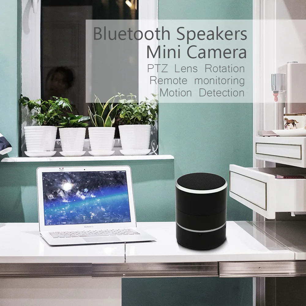 WiFi Bluetooth Speaker Camera WF-1080WBS product view 6 of 7