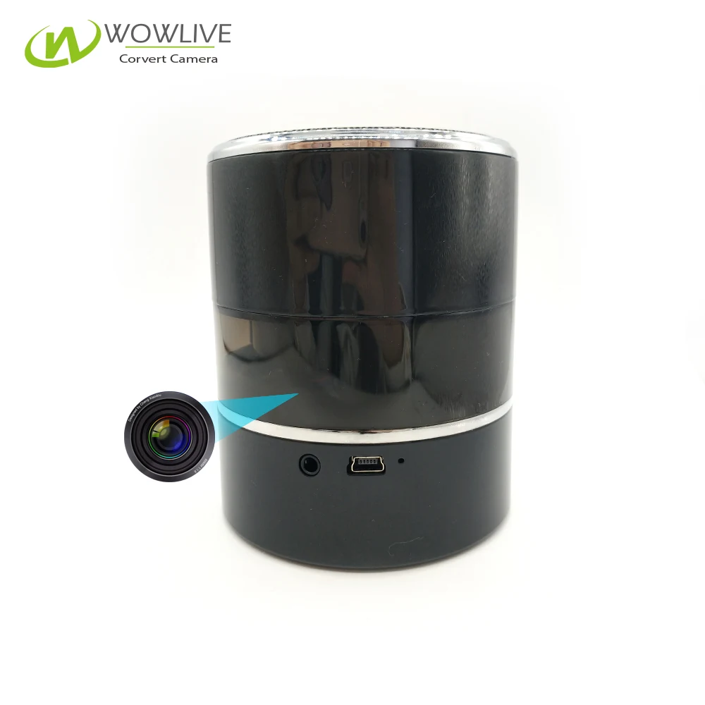 WiFi Bluetooth Speaker Camera WF-1080WBS side view showing the camera housing