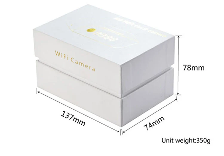 720P WiFi Alarm Clock Camera WF-720SAC product view 9 of 10