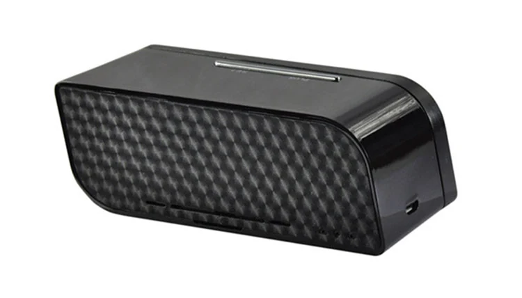 720P WiFi Alarm Clock Camera WF-720SAC shown in a room setting