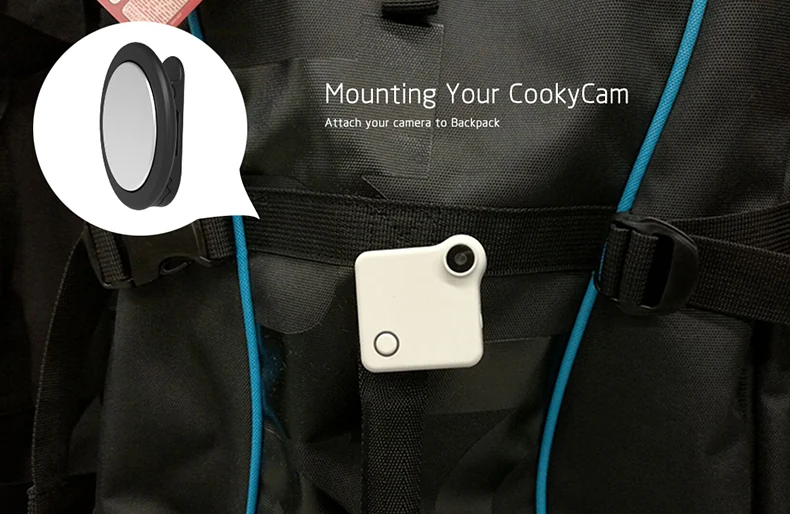 Wearable Magnetic WiFi Camera WF-720MC product view 5 of 10